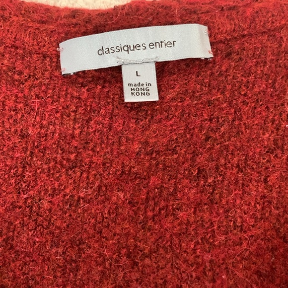 💥3 for $10💥 Classiques Entier Wool Blend Sweater - Picture 3 of 6